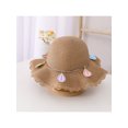 thumbnail image 6 of Seyurigaoka 2Pcs Little Girls Summer Cute Hat Bag Sets, Colorful Balloon Decoration High Top Anti-Dust Cap + High Capacity Messenger Bag, 6 of 6