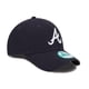 thumbnail image 3 of Gorra New Era MLB The League 9FORTY Atlanta Braves Navy, 3 of 5