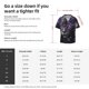 thumbnail image 5 of Fotbe Purple-Eyed Floral Leopard Camisa Estampada de Manga Corta para Hombre, Casual de Verano, Estilo Playero, Sin Arrugas-Medium, 5 of 5