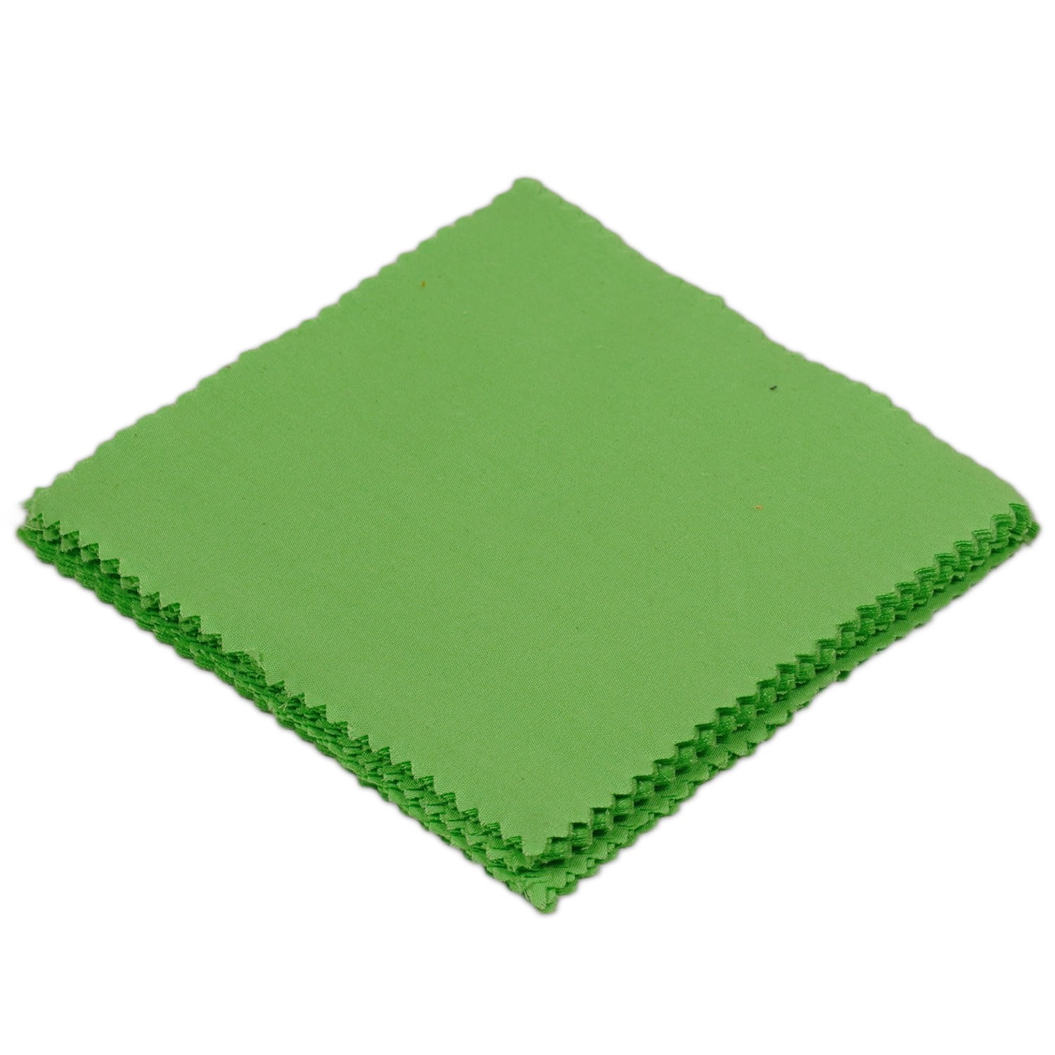 Soimoi 40 Pcs Solid Cotton Fabric Squares Bundles Charm Packs for Quilting, Fat Quarter Layer Cakes, Fabric Scraps for Crafts,Precuts Quilt Squares 5 x 5 inches, DIY Fabric Bundle - Fresh Green
