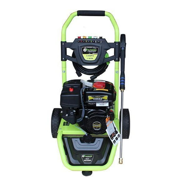 GreenPower America GNW3324A 3300 PSI, 2.4 GPM Gas Pressure Washer