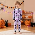 thumbnail image 2 of TOWED22 Toddler Girls Boys Halloween Graphic Pajamas Pjs for Boy Jammies Long Sleeve Top and Pant Sleepwear Clothes Sets, 2 of 9