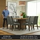thumbnail image 5 of Juego de Comedor Mesa de Madera con 8 Sillas Marrón/Silver Doris Madesa, 5 of 10