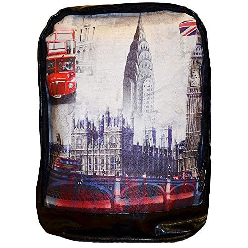 London City School Backpack-15" Printed Pattern Shoulder Bag