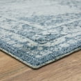thumbnail image 4 of Mohawk Home Belgrave Washable Low Pile Stain and Fade Resistant Indoor Area Rug, Blue, 3' 11" X 6', 4 of 8