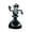 H, variant on HAHUT Solar Dancing Skeleton Figurines, Halloween Dashboard Swinging Toy for Drivers Road Trips Daily Commutes