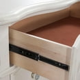 thumbnail image 4 of American Woodcrafters Rodanthe 3-Drawer Shipyard Blue Wood Nightstand, 4 of 7