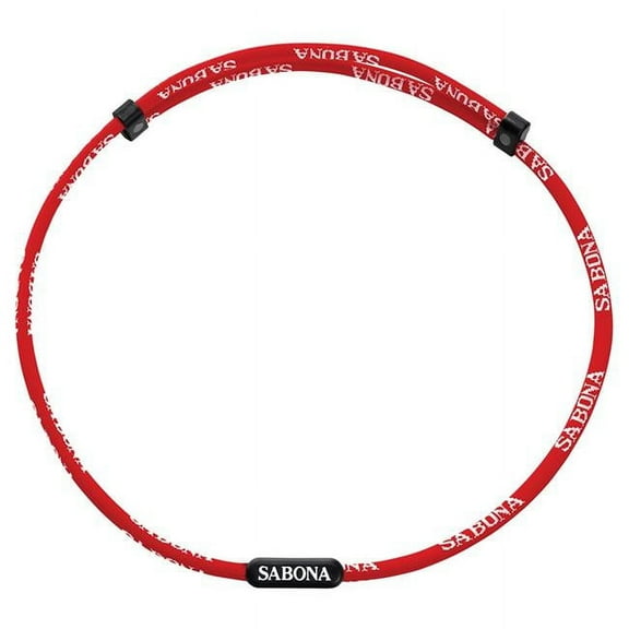 Sabona  Athletic Necklace, Red - One Size