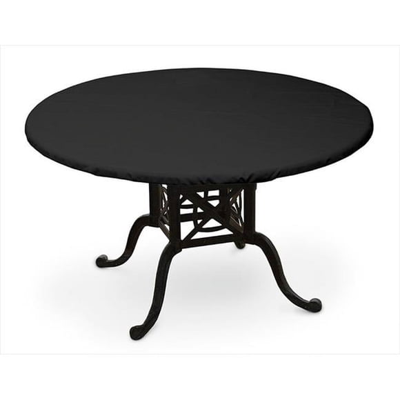 KoverRoos Weathermax 77360 Housse de Dessus de Table Ronde de 32 Pouces, Diamètre de 36 Pouces, Noir