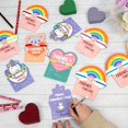 thumbnail image 3 of Tarjetas de San Valentín DAZONGE Friends Forever con pulseras x24, 3 of 6