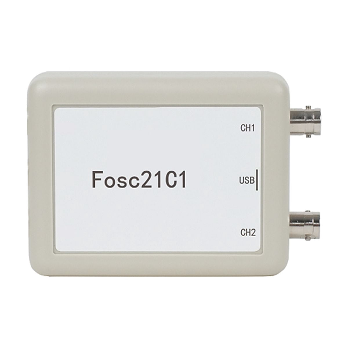 Fosc21C1 2-Channel USB PC Oscilloscope 1Mhz Sampling Rate Portable Oscilloscope MCU Development