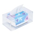 thumbnail image 4 of Billuyoard Cajas de pañuelos creativas Retro transparente baño/papel higiénico contenedor de pañuelos cajas de pañuelos para el hogar cocina artículos Almacenamiento y organización del hogar Billuyoard HA015197-00, 4 of 6