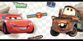 DISNEY CARS WALLPAPER BORDER peel & stick McQueen Mater room decor Piston Cup 