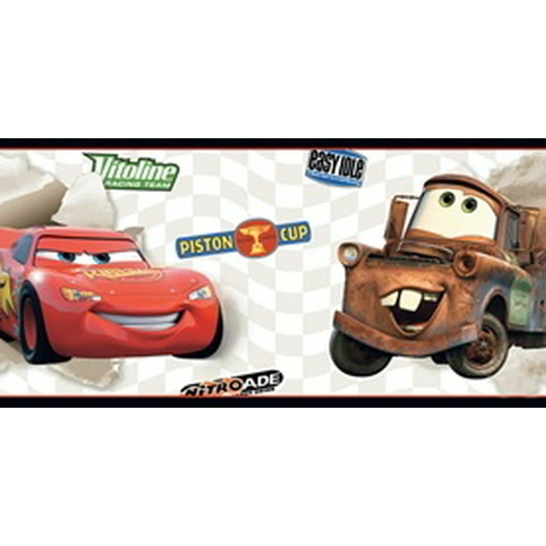Disney Pixar Cars Wallpaper Border Walmart Com Walmart Com