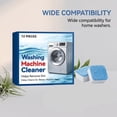 thumbnail image 5 of Lenkho Washing Machine Cleaner Descaler 12 Pack, Deep Cleaning Tablets for Front & Top Load Washers, Removes Odor, Mold, Mildew & Limescale, Eco-Friendly Washer Care Solution, 5 of 9