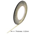 thumbnail image 3 of Uxcell 30m/98.4Ft 5mm Acetate Cloth High Temperature Adhesive Tape Black, 3 of 5