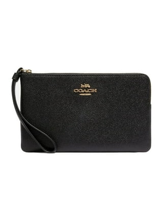 Coach wristlet online large size