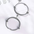thumbnail image 1 of Pulseras de amistad trenzadas a distancia para pareja, 2 unidades, 1 of 4