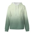 thumbnail image 5 of Hessimy Girls Zip Up Hoodies Fleece Jackets Oversized Sweatshirts Fall Fashion Outfits Sweaters Winter Clothes Boys Hoodies Size 14-16 Pullover (Green,5-6 Years), 5 of 6