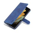 thumbnail image 4 of SaniMore for Samsung Galaxy S22 Ultra Case Magnetic Closure Wallet [RFID Blocking], Premium PU Leather Cover with Kickstand & Card Slot Full Body Protective Shell for Samsung S22 Ultra, Blue, 4 of 8
