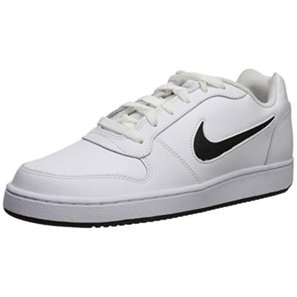 Nike - Nike Men's Ebernon Low Sneaker, White/Black, 11 Regular US ...