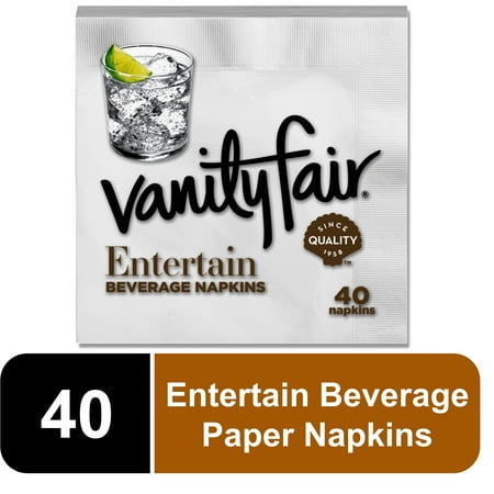 UPC 042000351270 product image for Vanity Fair Beverage Paper Napkins, 40 Count | upcitemdb.com