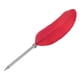 thumbnail image 1 of Uxcell 21cm/8" Pluma de bolígrafo de pluma, 1 pieza de tinta pluma de ave vintage refinada, roja, 1 of 7