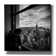thumbnail image 1 of Epic Graffiti 'NYC Manhattan View' by Nina Papiorek, Canvas Wall Art, 37"x37", 1 of 6