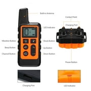 Dog Training Collar with Beep, Vibration and Shock Training Modes, Remote Control Waterproof Rechargeable