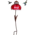 thumbnail image 1 of Casa para pájaros, casa para pájaros Sensation Red/Blue, comedero para pájaros para exteriores a prueba de ardillas, casa para pájaros con flores, comedero para pájaros con poste, comedero, 1 of 6