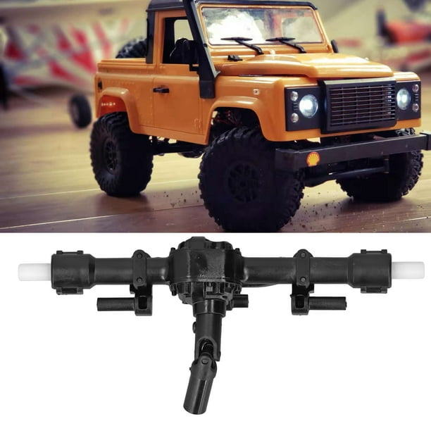 Eje trasero rc eje trasero de coche rc conjunto de ejes rc eje de coche rc eje trasero Eje trasero RC Acero resistente al desgaste Estable Preciso Prevención de óxido Eje trasero ANGGREK Otros