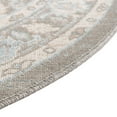thumbnail image 6 of Unique Loom Whitney Collection Area Rug - Milano (3' x 5' 3" Oval Cloud Gray/Ivory), 6 of 7