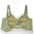 thumbnail image 6 of Bras for Women,Smoothing Underwire Bra with Side Support for a Minimized and All-Day Comfort in Solid Colors,Sports Bras for Women,Green,38/85, 6 of 6