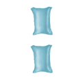thumbnail image 3 of Wosthever Funda de almohada de seda de emulación de color sólido Ropa de cama Funda de almohada individual pura Protector interior agua Azul 2piezas Wosthever CBP029712, 3 of 5