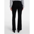 thumbnail image 4 of Time and Tru Women's and Women's Plus High Rise Flare Jeans, 31" Inseam Regular, Sizes 0-22, 4 of 6