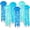 Dark Blue+Light Blue+Blue, variant on Hanging Jelly Fish Paper Lanterns, Gradient Colorful Blue Paper Lanterns for Mermaid Theme Party Under The Sea Ocean Birthday Decorations Baby Shower Baby Room, Set of 5