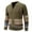 Green, variant on GBSYEWXS Pullover Sweater For Men Long Sleeve Jacquard Print Cardigan Warm Outwear V-Neck Sweaters Green