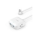 thumbnail image 2 of Regleta de alimentación Anker con USB C, tira PowerPort de 30 W PD 2 Mini con 2 tomacorrientes y 3 USB (USB C de 18 W), cable de 5 pies, enchufe plano, carga de alta velocidad a teléfonos, tabletas, p, 2 of 2