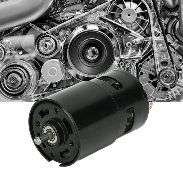 High Torsion DC Motor, Electric DC Motor 12V Alloy Housing Reliable Performance Red Copper Coil For Mechanical Transmission