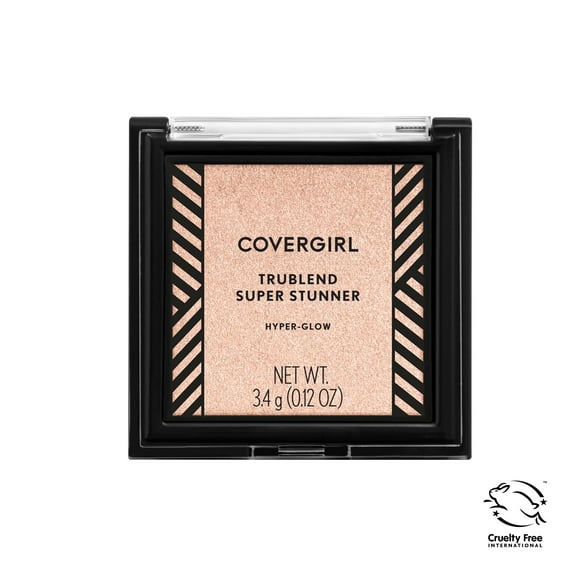 COVERGIRL TruBlend Super Stunner Hyper-Glow Highlighter, Rose Quartz, 0.12 oz - 2 Pack