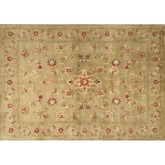 Ahgly Company Indoor Rectangle Contemporary Orange Abstract Area Rugs, Swatch Sample