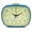 Blue, variant on Blue Retro Alarm Clock, Battery Operated Vintage Analog Clock