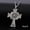 Style B, variant on Mens Vintage Masonic Cross w. Crown Pendant Necklace Christian Jewelry Chain 24"-Style B