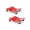 Red | 2-pack, variant on Heavy Duty Car Wheel Dollies,Set of 2 or 4 with Brakes,1500 Lbs Per Dolly,Heavy-Duty Vehicle Dolly, Moving Cars, Trucks, Trailers, Motorcycles, and Boats