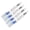 Blue, variant on tasrioml 4 Pcs Long Head Deep Hole Marker Pens 20mm Long Nose Marker Quick Dry Waterproof Colorful Carpenter Pen for Construction Bathroom Woodworking