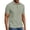 Gray, variant on Mens Polo Shirts Short Sleeve- Moisture-Wicking Regular Fit Casual Performance Golf Shirts Light Blue Size L