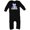 AB-Black, variant on My 1st Easter One with Bunny Ears and Tail Baby Romper Coveralls