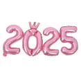 thumbnail image 1 of Globos grandes de Año Nuevo 2025, decoraciones de Año Nuevo, suministros para fiestas, globos metálicos para el hogar y el hotel, 1 of 8