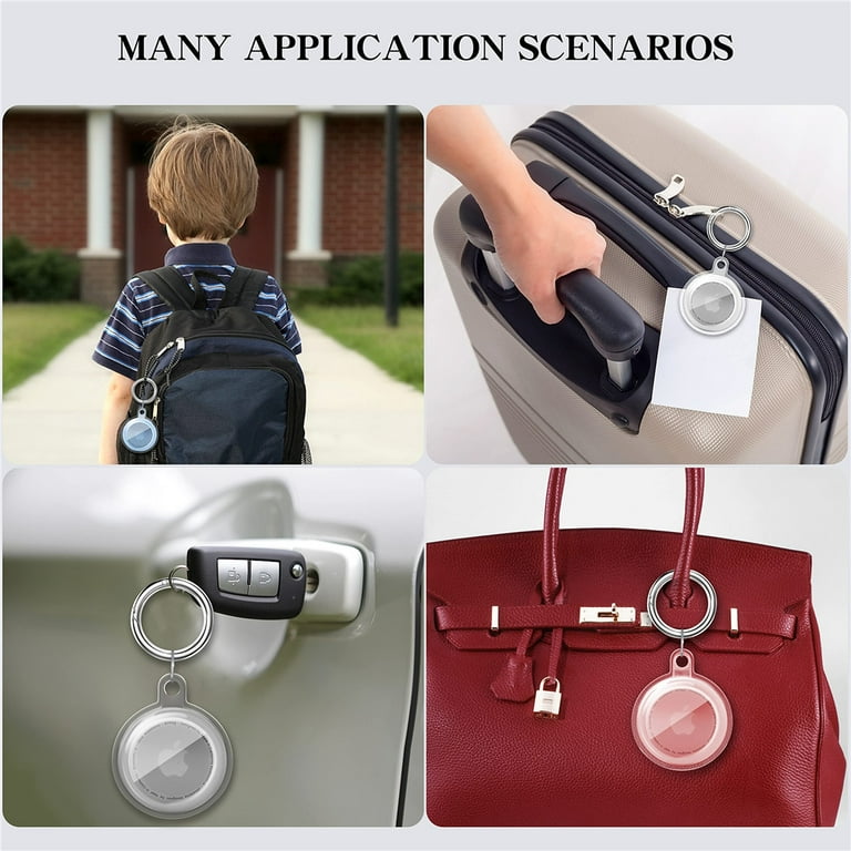 Protective Leather Case for Airtags Key Ring, Anti-Lost Holder Case for  Airtag Compatible with Apple Air Tag for Pets, Keys, Luggage - China Airtag  Cover Waterproof and Airtag Covers for Women price