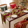 thumbnail image 7 of Softalker Christma Table Runner Classic Buffalo Check Table Runner Stylish Design for Family Dinner Christmas Holiday Birthday Party Table Home Decoration, 7 of 7